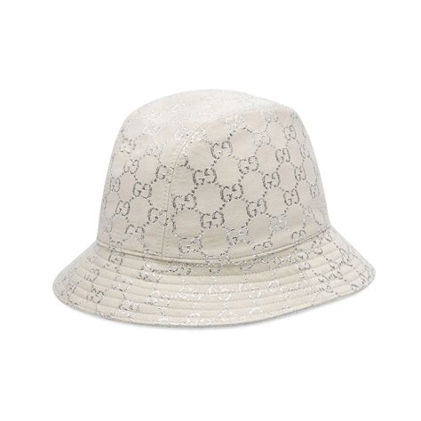 white gucci skull cap|Gucci bucket hat for men.